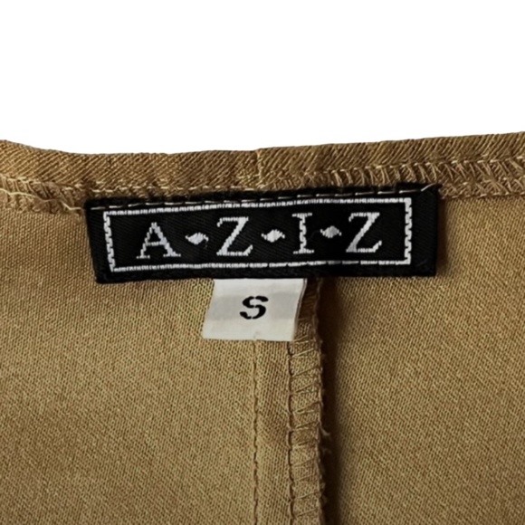 Tan Late 90s / y2k Mini Dress - Picture 7 of 8